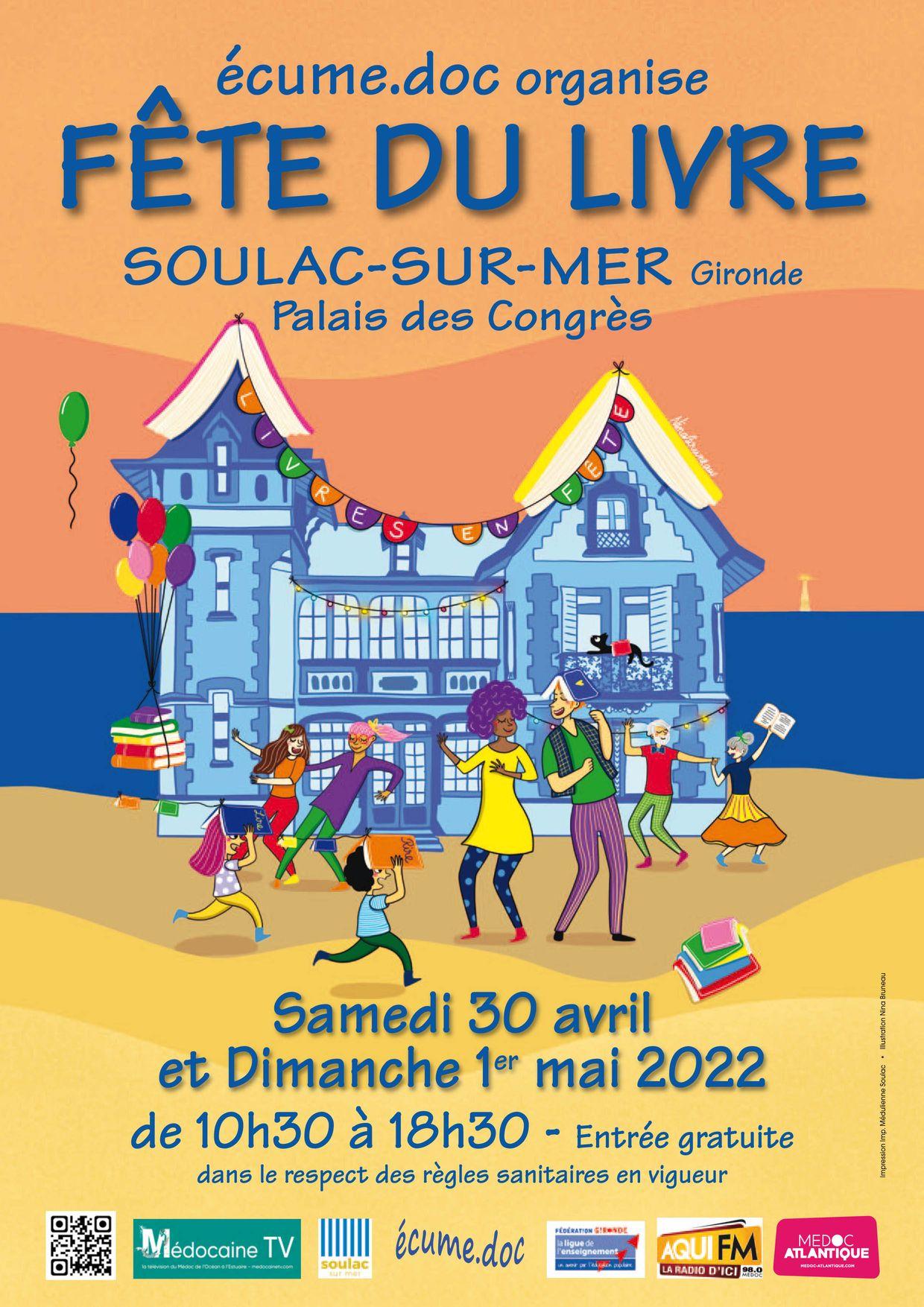 Fete du livre affiche 22m