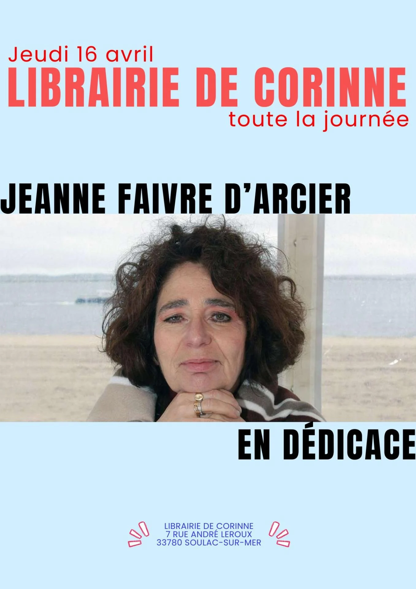 Jeanne faivre d arcier jeudi 16 avril