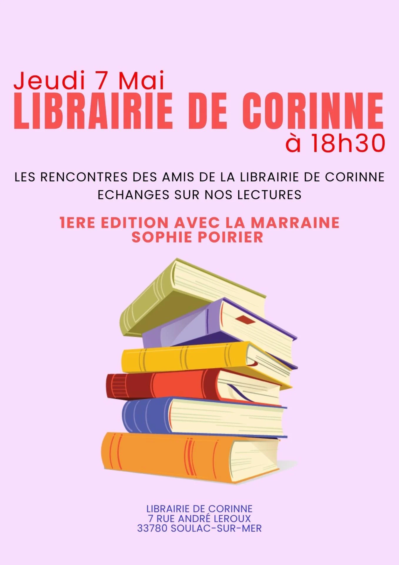 Jeudi 7 mai poirier